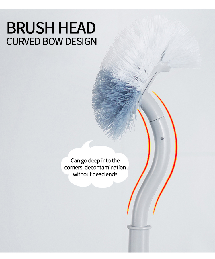 Toilet Brush Wall Mounted Toilet Brush Cleaning High Quality Toilet Brush And Holder (6)